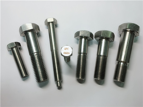 გამოცდილი hex cap screw A453 gr.660 din 1.4980 დისკები