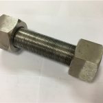 incoloy 925 stud bolt c / w მძიმე hex კაკალი