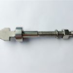 ტიტანის დისკის სამუხრუჭე ჭანჭიკები თასის და კონუსის საყელოთი