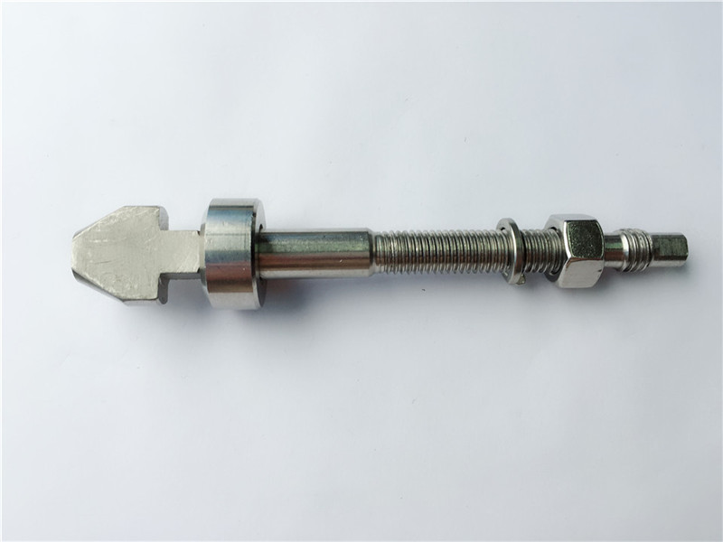 ტიტანის დისკის სამუხრუჭე ჭანჭიკები თასის და კონუსის საყელოთი