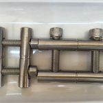 ansi 316ti / en 1.4571, 317l / en 1.4438 ფოლადის ნაწილების დამაკავშირებელი როდ სერია